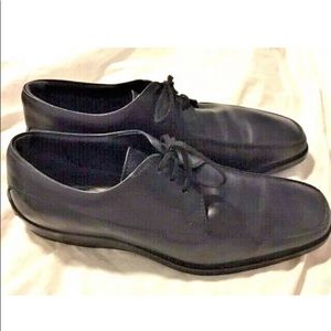 TODS TOD MENS BLACK OXFORD CASUAL SHOES 6 1/2